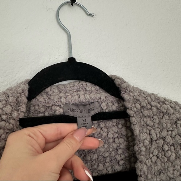 Barefoot Dreams Boucle Open Front Cardigan Gray Size XS Women’s Cozy Comfortable - Picture 11 of 11